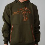 Pull à capuche avec BRODERIE FACE