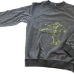 Pull col rond avec TRANSFERT PERSONNALISABLE