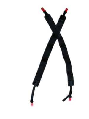 Bretelles AVEC clips pour pantalon de costume de protection
