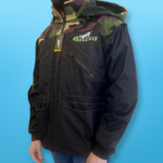 Veste de conducteur camouflage et noir - manches et capuches amovibles
